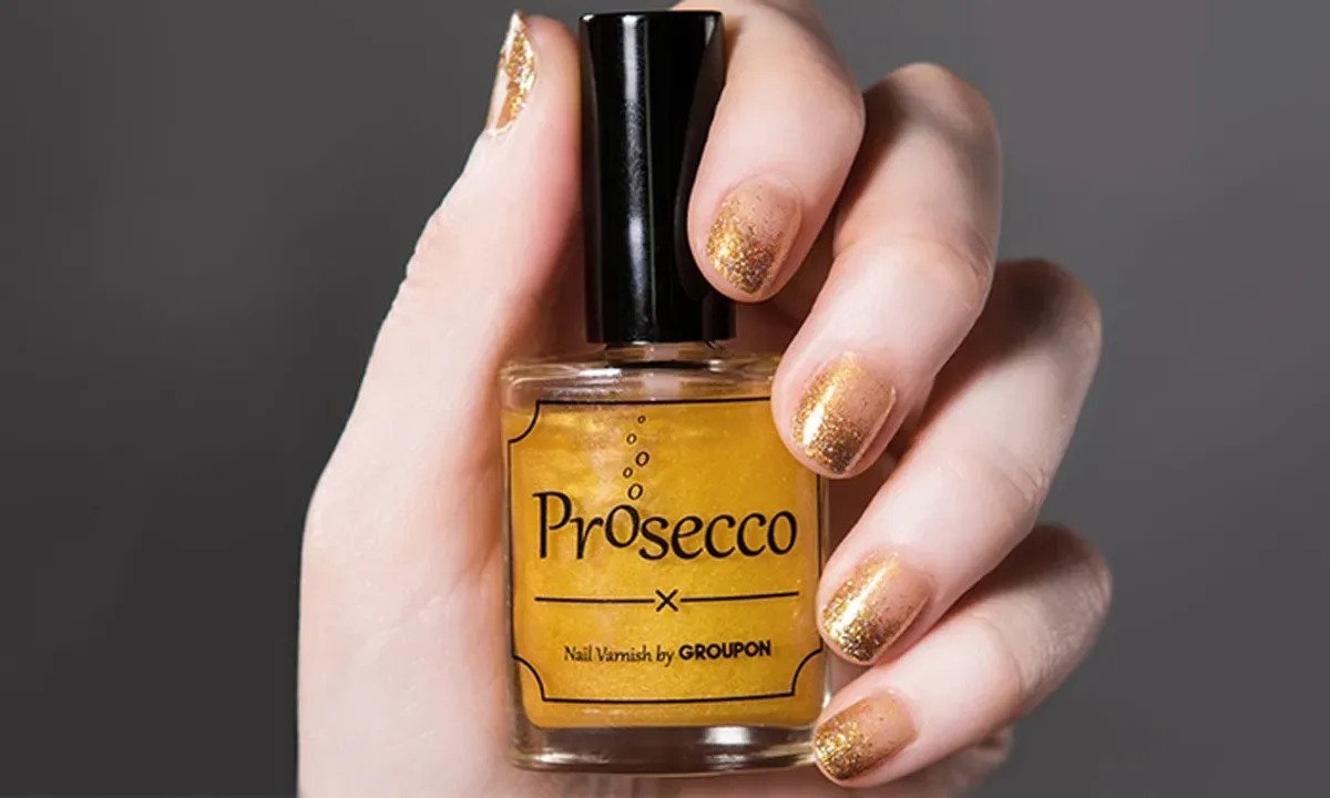 Groupon Prosecco-flavoured edible nail polish by The Robin Collective