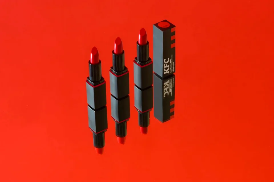 KFC Crave chicken-flavoured lipstick by The Robin Collective